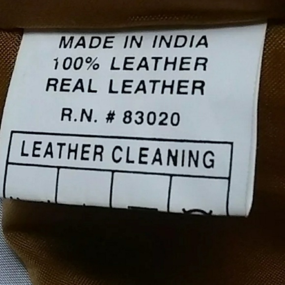 PTNY Leather Vest Medium - Picture 4 of 5